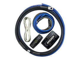 Kicker PKD4 Premium 4AWG OFC Dual Amplifier Wiring Kit - No RCAs Included