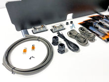 Load image into Gallery viewer, Dual Amplifier Bundle for 2015+ Ford F-Series Trucks (1/0 Wiring + Distribution + Custom Rack)