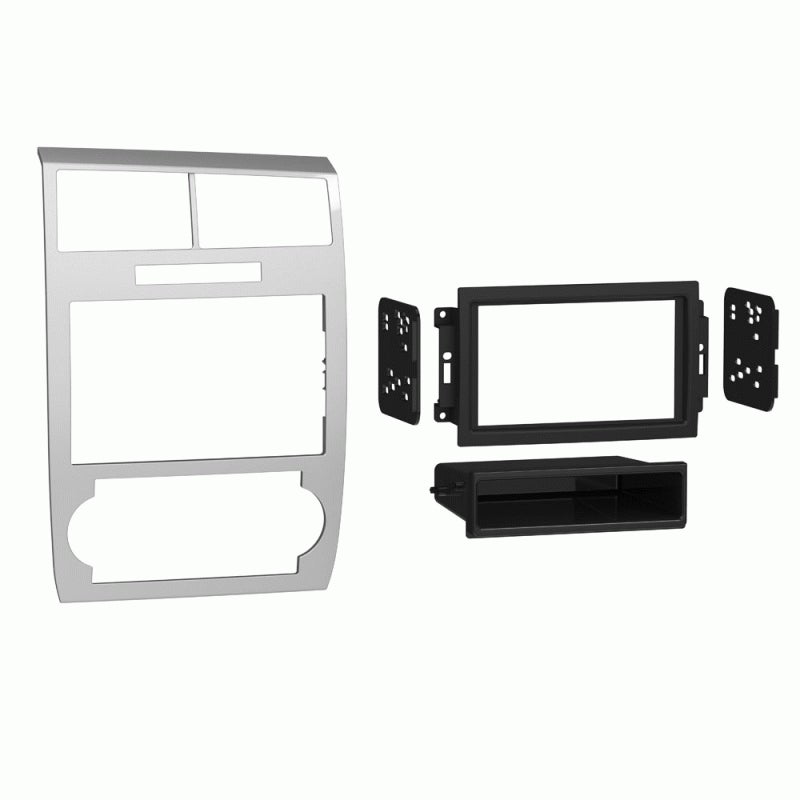 Metra 99-6519S Dodge Charger/Magnum 2005-2007 (without Factory Nav) - Silver
