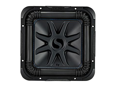 Kicker L7S10 Solo-Baric Square 10-inch High-Performance Subwoofer - Dual 2 Ohm