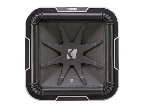 Kicker Q-Class L7 Solo-Baric Square 12-inch High-Performance Subwoofer - Dual 2 Ohm