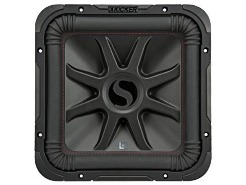 Kicker L7R12 High-Performance 12-inch Square Subwoofer - Dual 2 Ohm