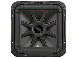 Kicker L7R12 High-Performance 12-inch Square Subwoofer - Dual 2 Ohm