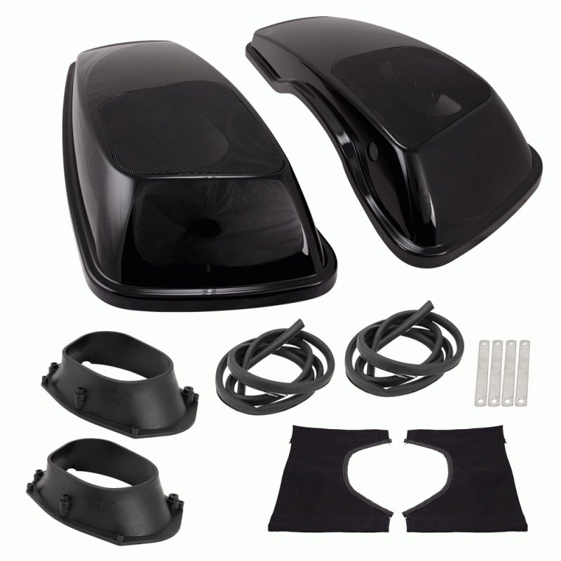 Metra BC-HD69-14U Rushmore CVO Saddlebag Lid with 6x9 Inch Speaker Adapters - Harley Davidson
