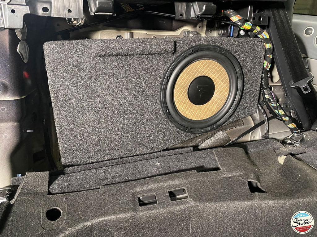 2014-2020 Range Rover Sport Custom Stealth Subwoofer Enclosure - Unloaded Enclosure for a single 10" Subwoofer