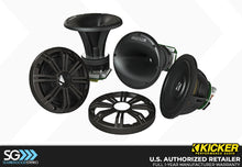 Load image into Gallery viewer, Kicker 41KMS674C 6.75-Inch (165mm) High-Efficiency Marine Component 4Ω Tower System
