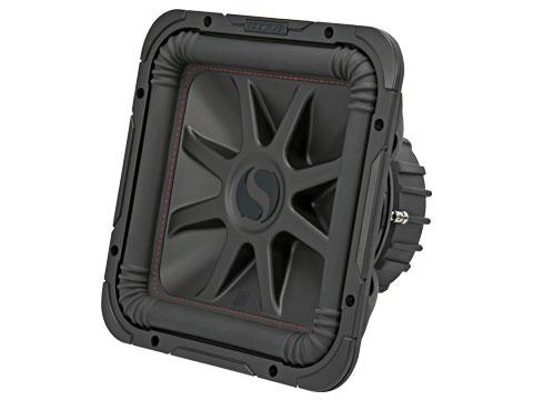 Kicker L7R12 High-Performance 12-inch Square Subwoofer - Dual 2 Ohm