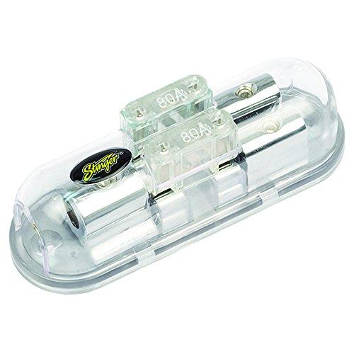 Stinger SPD5622 PRO Series Maxi Fused Power Distribution Block with One 4 Gauge Input and Two 8 Gauge Outputs - Sounds Good Stereo Online