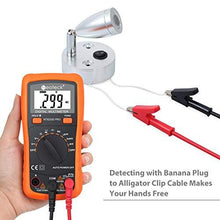 Load image into Gallery viewer, Neoteck Auto Ranging Digital Multimeter AC/DC Voltage Current Ohm Capacitance Frequency Diode Transistor Audible Continuity, Multi Tester with Backlit LCD - Sounds Good Stereo Online