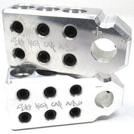 Pair of Sky High Car Audio SAE Top Post (6) 1/0 or 4 Gauge Battery TERMINALS Bolt USE ONLY - Sounds Good Stereo Online