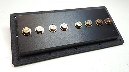 SMD 4 Channel Speaker Terminal (Grade 8) 3/4" PVC (Black) - Sounds Good Stereo Online