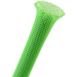 Techflex 3/8-inch Expandable Sleeving 25 ft. Neon Green - Sounds Good Stereo Online