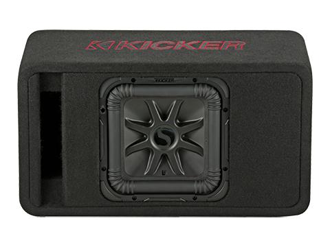 Kicker 45VL7R102 L7R High-Performance 10-inch Loaded Enclosure - 2 Ohm Final