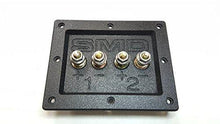 Load image into Gallery viewer, SMD 2 Channel Heavy Duty Speaker Terminal (Grade 8) (3/4" PVC Black) - Sounds Good Stereo Online