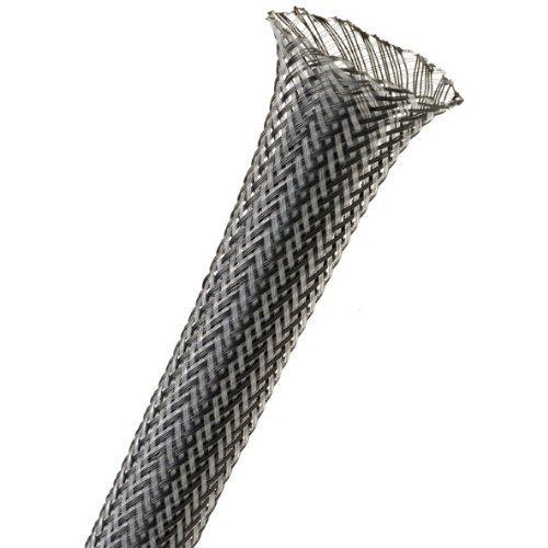 Techflex 3/8-inch Expandable Sleeving 25 ft. Carbon - Sounds Good Stereo Online