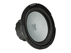 Kicker KM10 10-inch Marine Grade Subwoofers - Single 4 Ohm