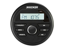 Load image into Gallery viewer, Kicker KMC2 Weather-Resistant Multi-Media Gauge-Style Receiver w/Bluetooth