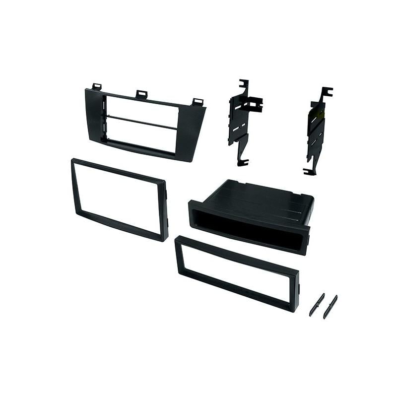 Best Kits TOYK964 2004-2009 Toyota Solara Radio Replacement Dash Kit (Choose Black or Silver) - Silver
