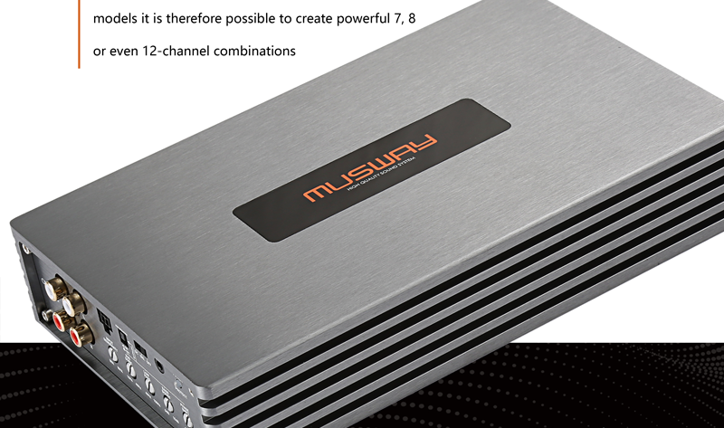 Musway ONE1000 High-Performance Mono-Block 1-channel Amplifier