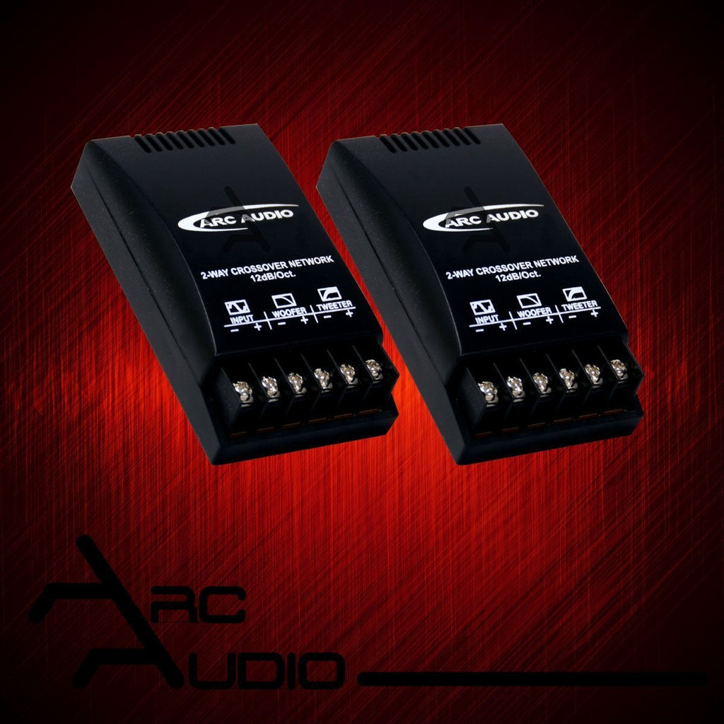 Arc Audio X2 Series 6.2 High-Efficiency 6.5" 2-way Component Kit