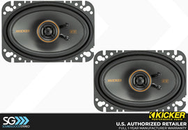 Kicker KSC460 KS Series 4x6-inch 2-way Coaxial Kit