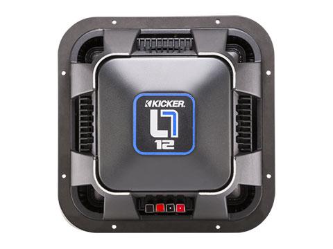 Kicker Q-Class L7 Solo-Baric Square 12-inch High-Performance Subwoofer - Dual 2 Ohm
