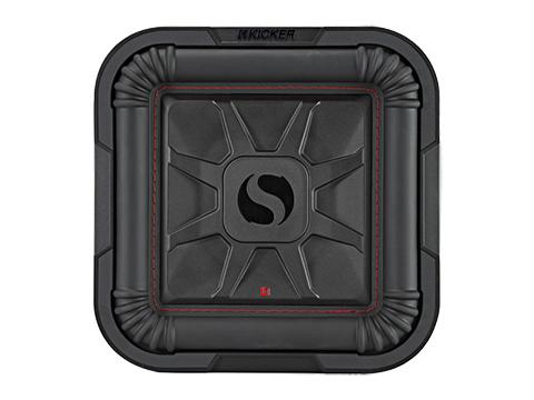 Kicker L7T10 High-Performance 10-inch Shallow Mount Square Subwoofer - Dual 4 Ohm