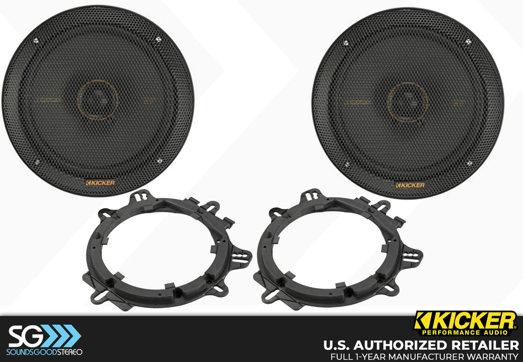 Kicker KSC670 KS Series 6.75-inch 2-way Coaxial Speaker Kit