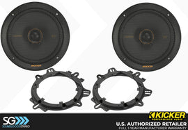 Kicker KSC670 KS Series 6.75-inch 2-way Coaxial Speaker Kit