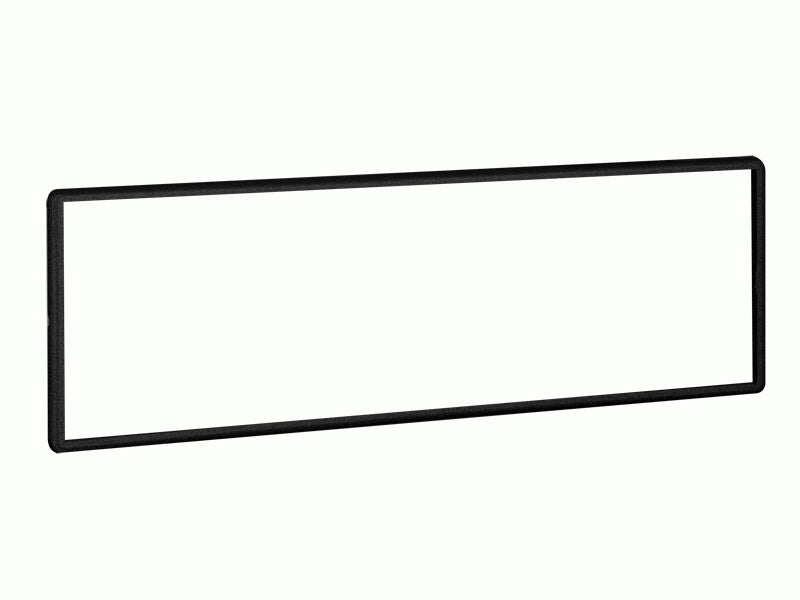 Metra 87-30-0125 UNIVERSAL DIN TRIM 1/8in BORDER