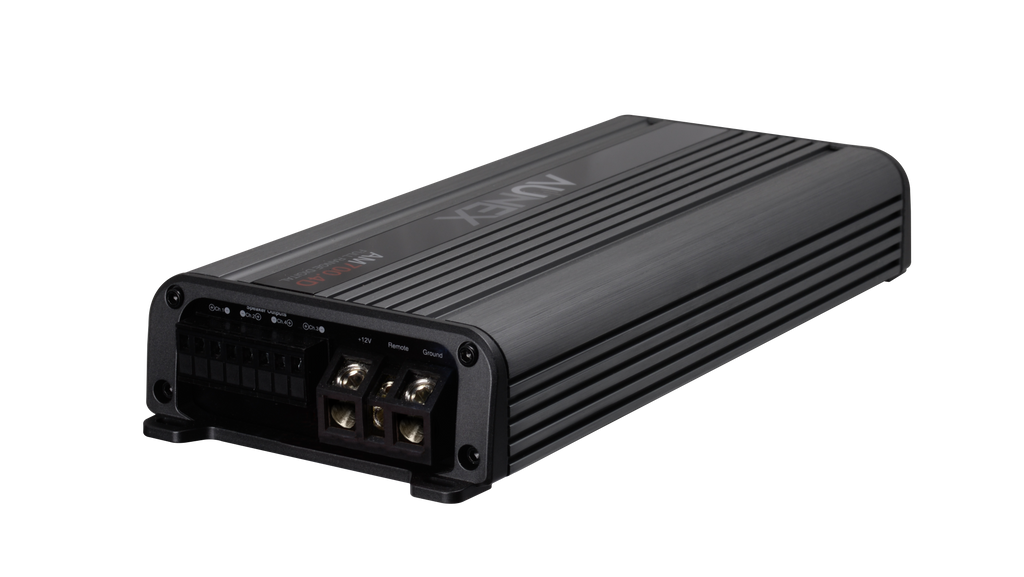 Aunex AM 700.4D AM Series Compact 700wrms 2-Channel Mini Amplifier