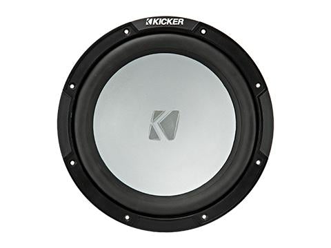 Kicker KM10 10-inch Marine Grade Subwoofers - Single 4 Ohm