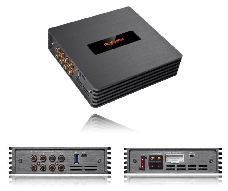 Musway M4 Compact 6-channel DSP with a 4-channel Amplifier Built-in