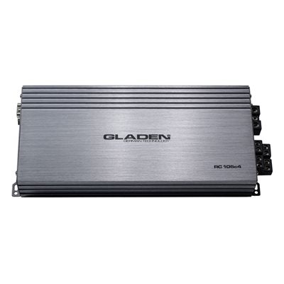 Gladen 4 Channel Class AB Amplifier 4 X 105W @ 4O, 2 X 300W @ 4O MONO