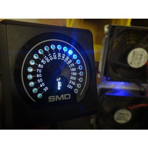 SMD Dual Zone (2) TM-1 LED Temperature Monitors w/Cooling Fan Output - Sounds Good Stereo Online