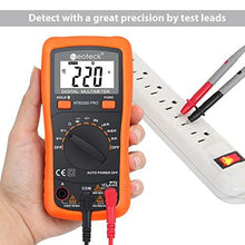 Load image into Gallery viewer, Neoteck Auto Ranging Digital Multimeter AC/DC Voltage Current Ohm Capacitance Frequency Diode Transistor Audible Continuity, Multi Tester with Backlit LCD - Sounds Good Stereo Online