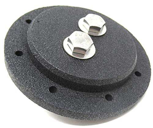 SMD 1 Channel Heavy Duty Speaker Terminal (Stainless) (3/4" PVC Black) (Round) - Sounds Good Stereo Online