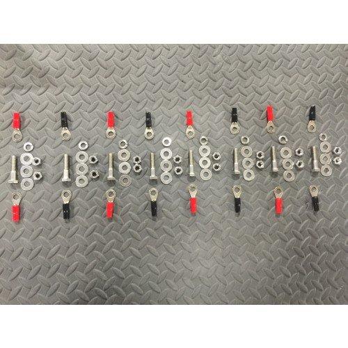 SMD 4 Channel Speaker Terminal (Grade 8) 3/4" PVC (Black) - Sounds Good Stereo Online