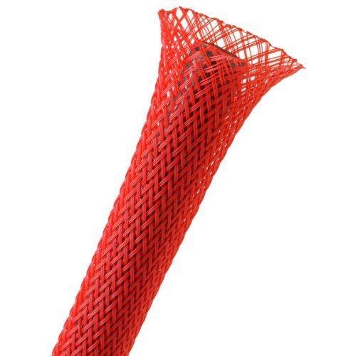 Techflex 1/4-inch Expandable Sleeving 25 ft. Red - Sounds Good Stereo Online