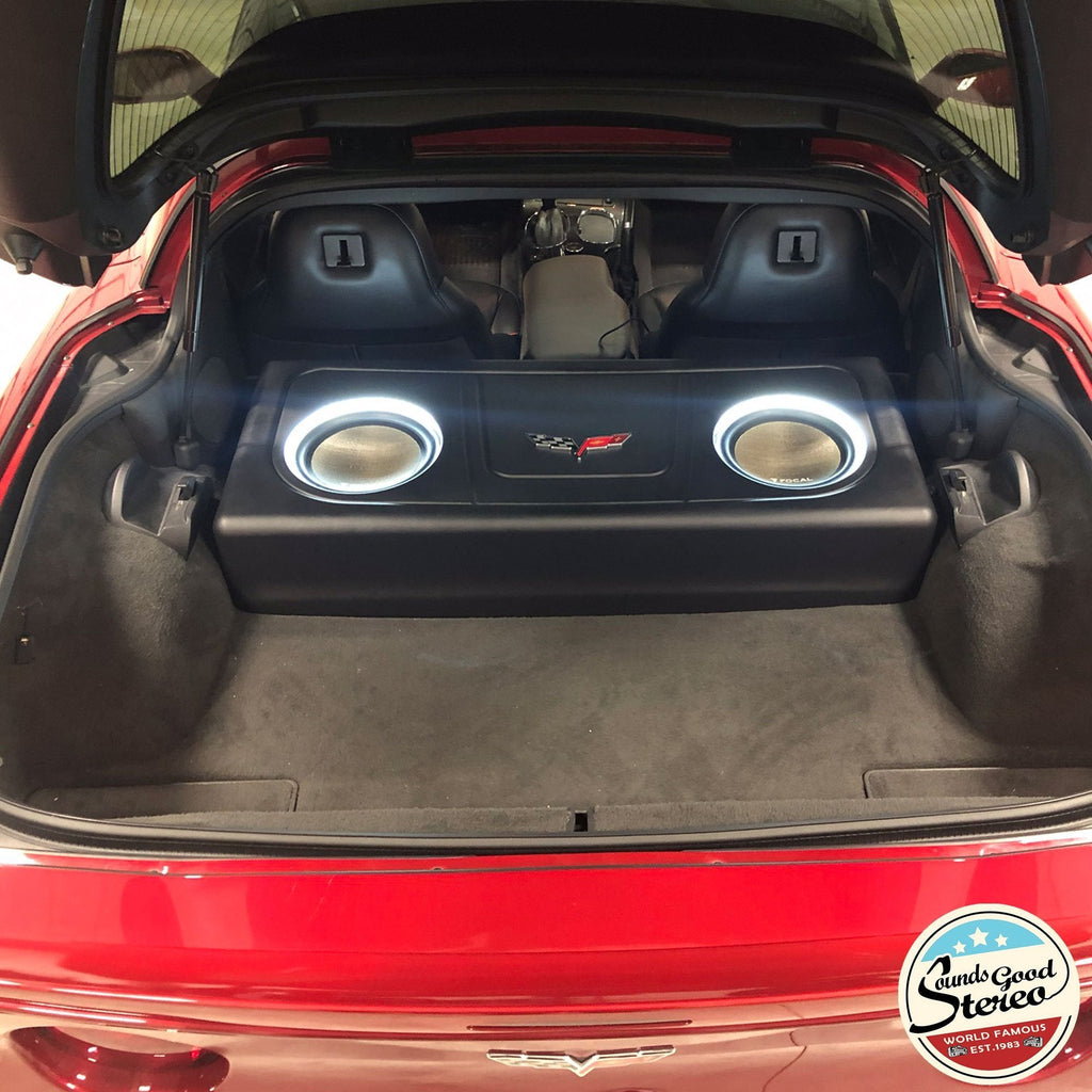 Custom Subwoofer Enclosure - Arc Audio "Arc" Package - Compatible with 2005-2013 Chevrolet Corvette (C6) - Arc Audio ARC,1-ohm