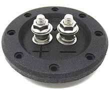 Load image into Gallery viewer, SMD 1 Channel Heavy Duty Speaker Terminal (Stainless) (3/4" PVC Black) (Round) - Sounds Good Stereo Online