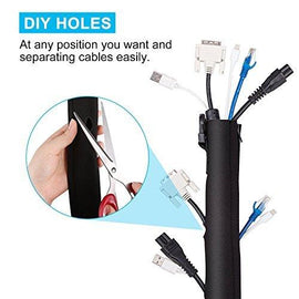 Techflex 1/4-inch Expandable Sleeving 25 ft. Carbon - Sounds Good Stereo Online