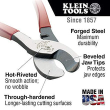 Load image into Gallery viewer, Klein Tools 63050 Cable Cutters, Heavy Duty High Leverage for Aluminum, Copper - Sounds Good Stereo Online