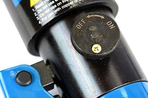 TEMCo Industrial Hydraulic Cable Lug Crimper TH0005-11 US TON 6 AWG to 600 MCM Electrical Terminal Cable Wire Tool Kit 5 YEAR WARRANTY - Sounds Good Stereo Online