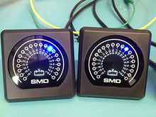 Load image into Gallery viewer, SMD VM-1 Analog LED DC Volt Meter (12v) - Sounds Good Stereo Online