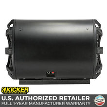 Load image into Gallery viewer, Kicker CWTB10 Loaded 10-inch Tube Style Passive Reflex Marine-Grade Enclosure - 2 Ohm Final