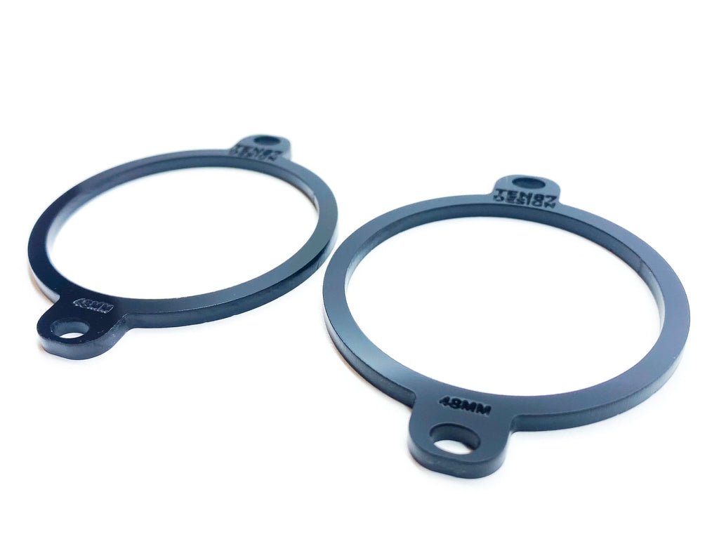 Custom Laser Cut Tweeter Adapters - Compatible with 2015+ Ford Vehicles - 48mm