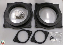 Load image into Gallery viewer, 2014-2019 Lexus Custom Made 6.5-inch Front Speaker Adapters (IS &amp; RC Class) with 3-inch Mid-Range Adapters