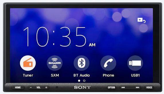 Sony XAV-AX7000 High-Power 7" CarPlay/Android Auto Media Receiver with Bluetooth
