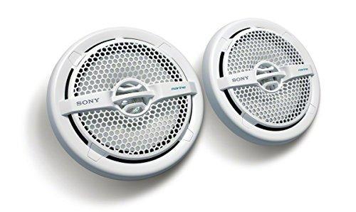 Sony XS-MP1611 Marine 6.5" Dual Cone Speakers - White